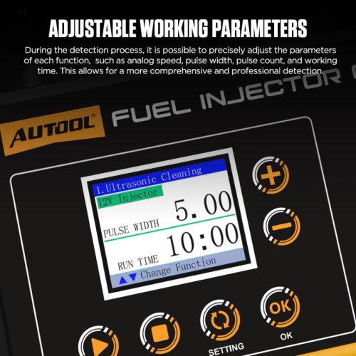 AUTOOL CT500 - Aparat de spălat și testat injectoare industriale GDI/EFI/FSI
