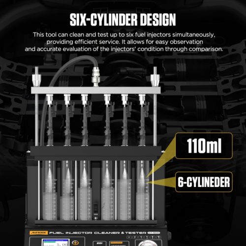 AUTOOL CT500 - Aparat de spălat și testat injectoare industriale GDI/EFI/FSI