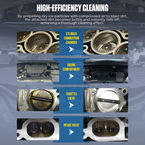 Mașină de sablare cu gheață carbonică AUTOOL HTS709