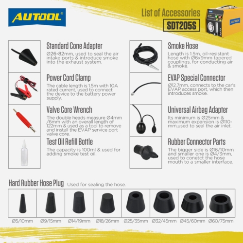 Detector de fum AUTOOL SDT205S