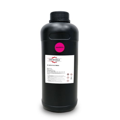 Cerneală UV 1000ml X1 - Magenta/Roșu