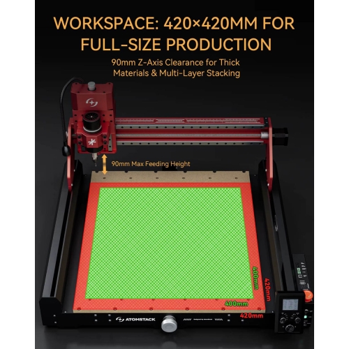 Mașină de frezat CNC Atomstack C4 Pro + accesorii
