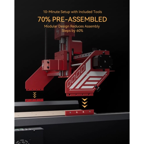 Mașină de frezat CNC Atomstack C4 Pro + accesorii