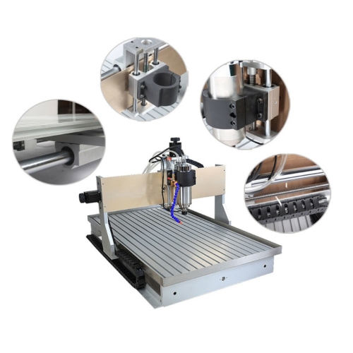 Mașină de frezat CNC 6090Z 4D + sistem răcire cu apă