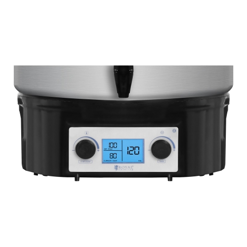 Încălzitor vin - 27l - Timer - robinet - LCD