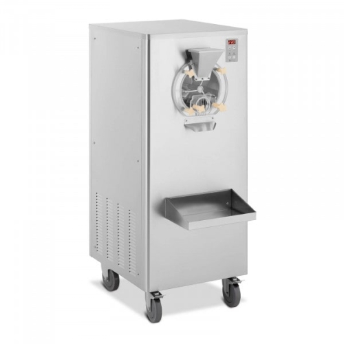 Mașină de înghețată - 1500 W - 15-22,5 l/h - 1 gust - pe role