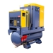 Compresor cu șurub 3 în 1 11 kW | 1500 l/min | rezervor de 500 l și dezumidificator