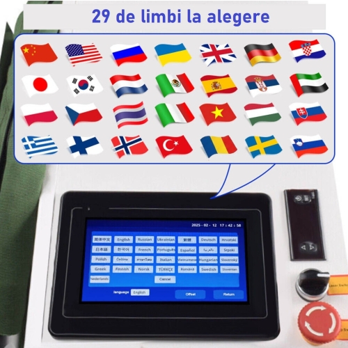 CURĂȚĂTOR LASER CU FIBRĂ 1500W M2 + ACCESORII