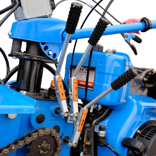 Excavator de șanțuri autopropulsat pe benzină ST80 | 15 CP | Capacitate de săpare a șanțurilor 80 cm | Lățime 17 cm