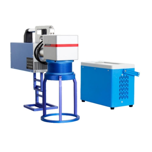 Gravor laser portabil pentru marcarea suprafețelor, rezistent la UV, 5 W, 100 x 100 mm