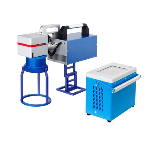 Gravor laser portabil pentru marcarea suprafețelor, rezistent la UV, 5 W, 100 x 100 mm